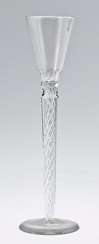 SNAPSGLAS, 5st. 1800-tal. Trol. England.