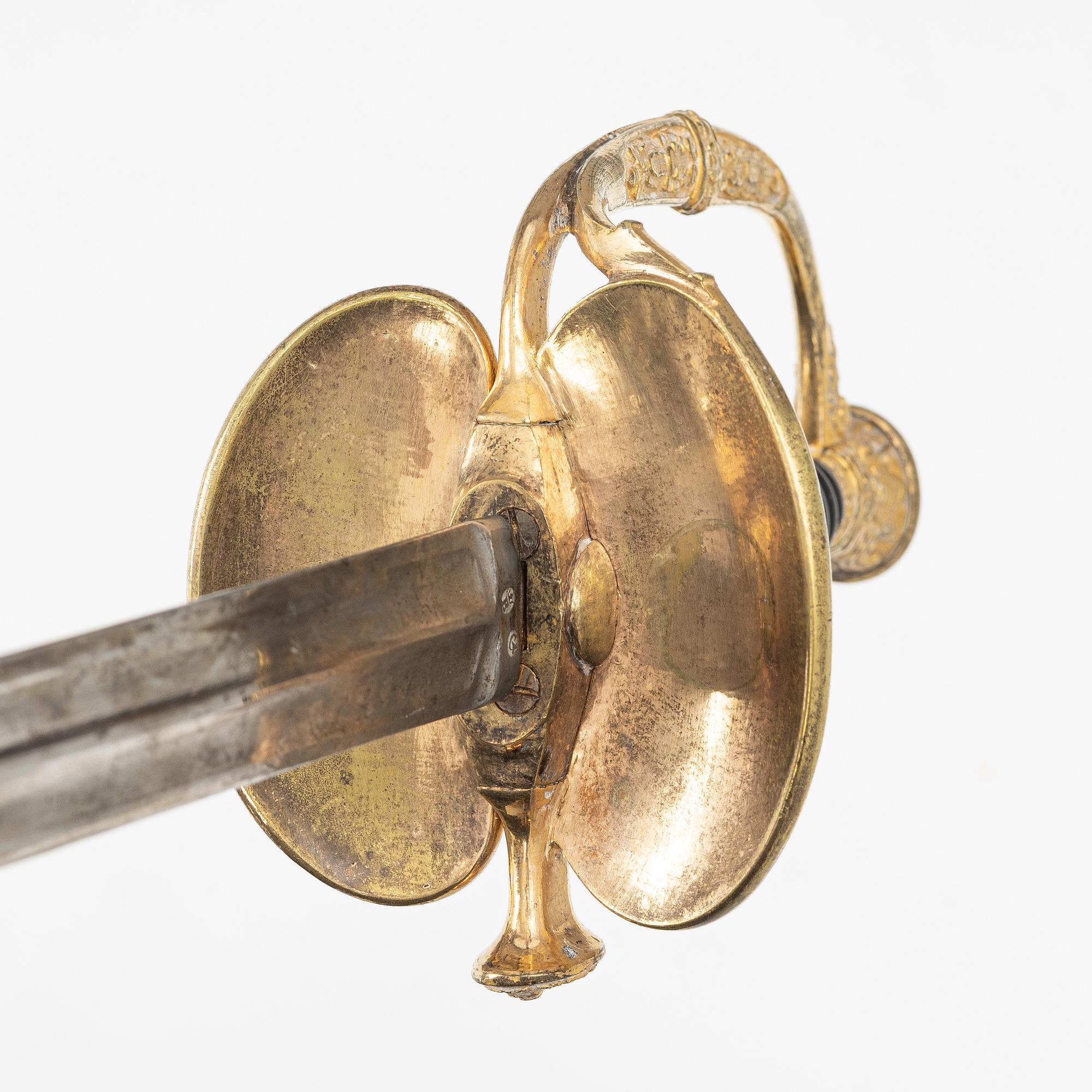 French sword, for officer, 19th century.