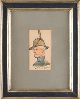 Albert Edelfelt, Proposal for a uniform for the Helsinki Music Corps.