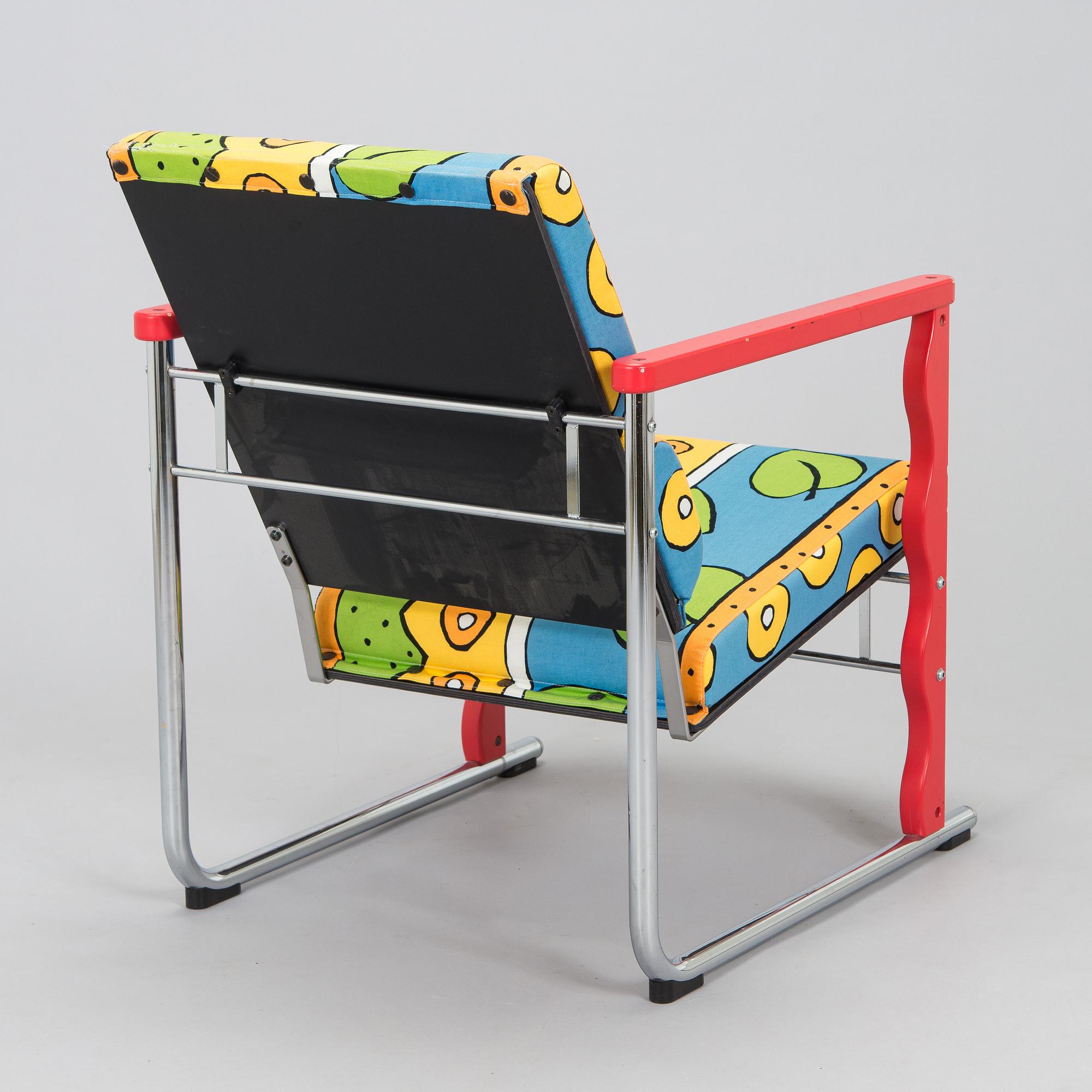 Yrjö Kukkapuro, Nojatuoli, "Experiment", Avarte, 1980-luku.