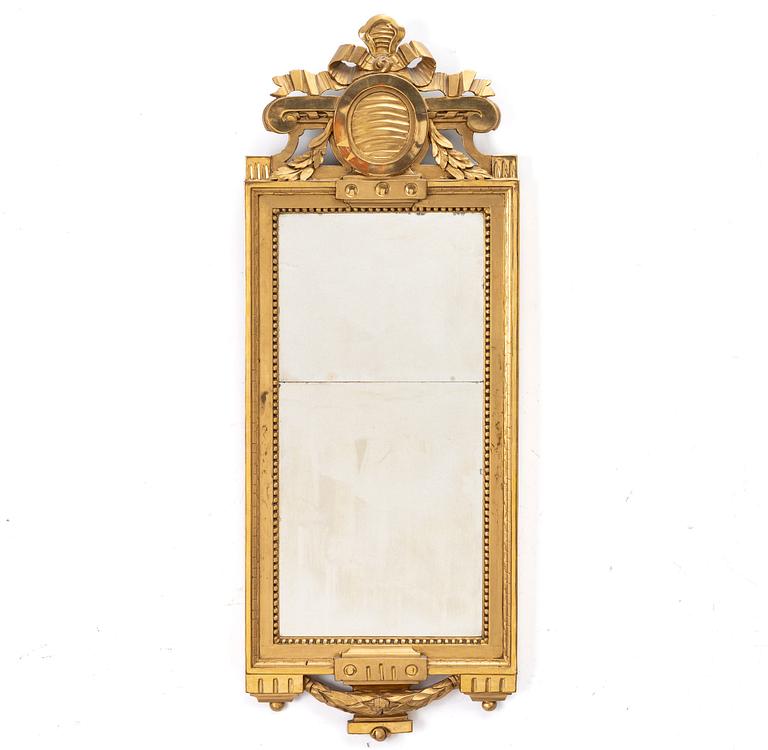 Spegel, Stockholmsarbete, sent 1700-tal, Gustaviansk.