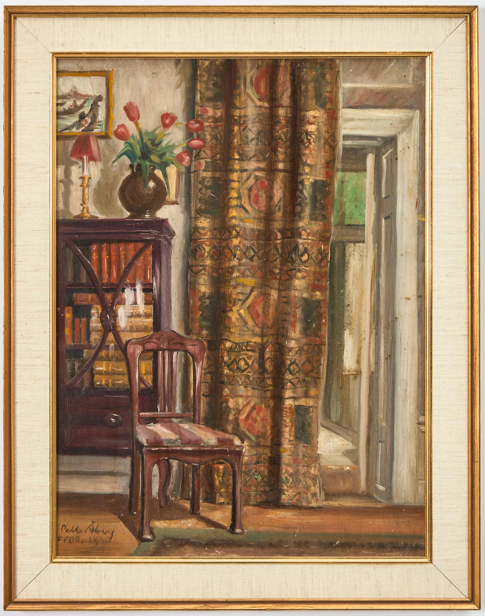 Pelle Åberg, Interior.