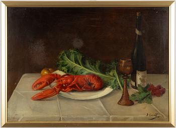G Ewert, Still Life with Lobster.