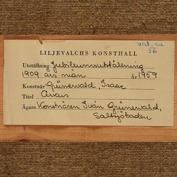 Isaac Grünewald, "Cirkus".