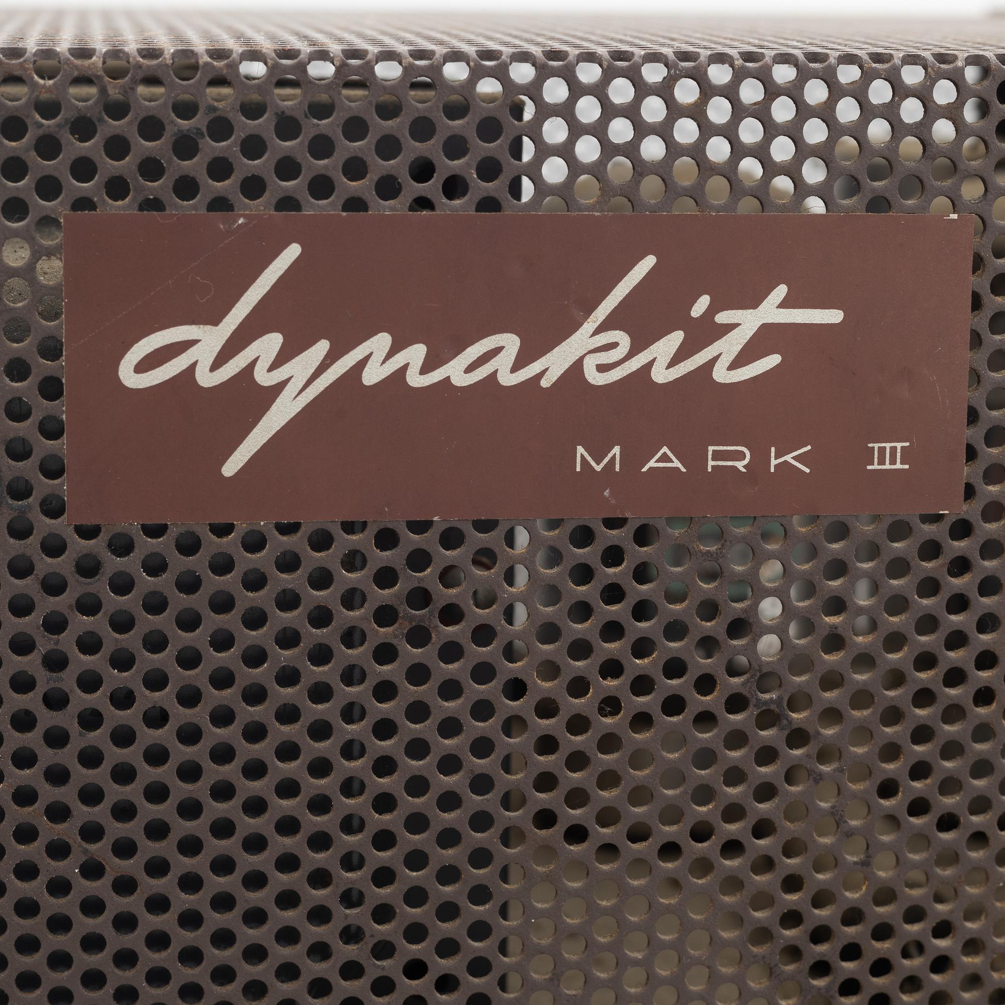 Dynaco, "Dynakit Mark 3", tube amplifier, a pair, USA, 1960s/70s.