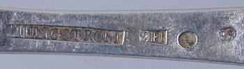 SKEDAR, 10 st, silver, 1700/1800-tal.