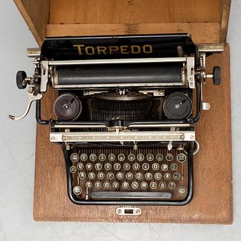 A Torpedo Type writer, first half of the 20th century.