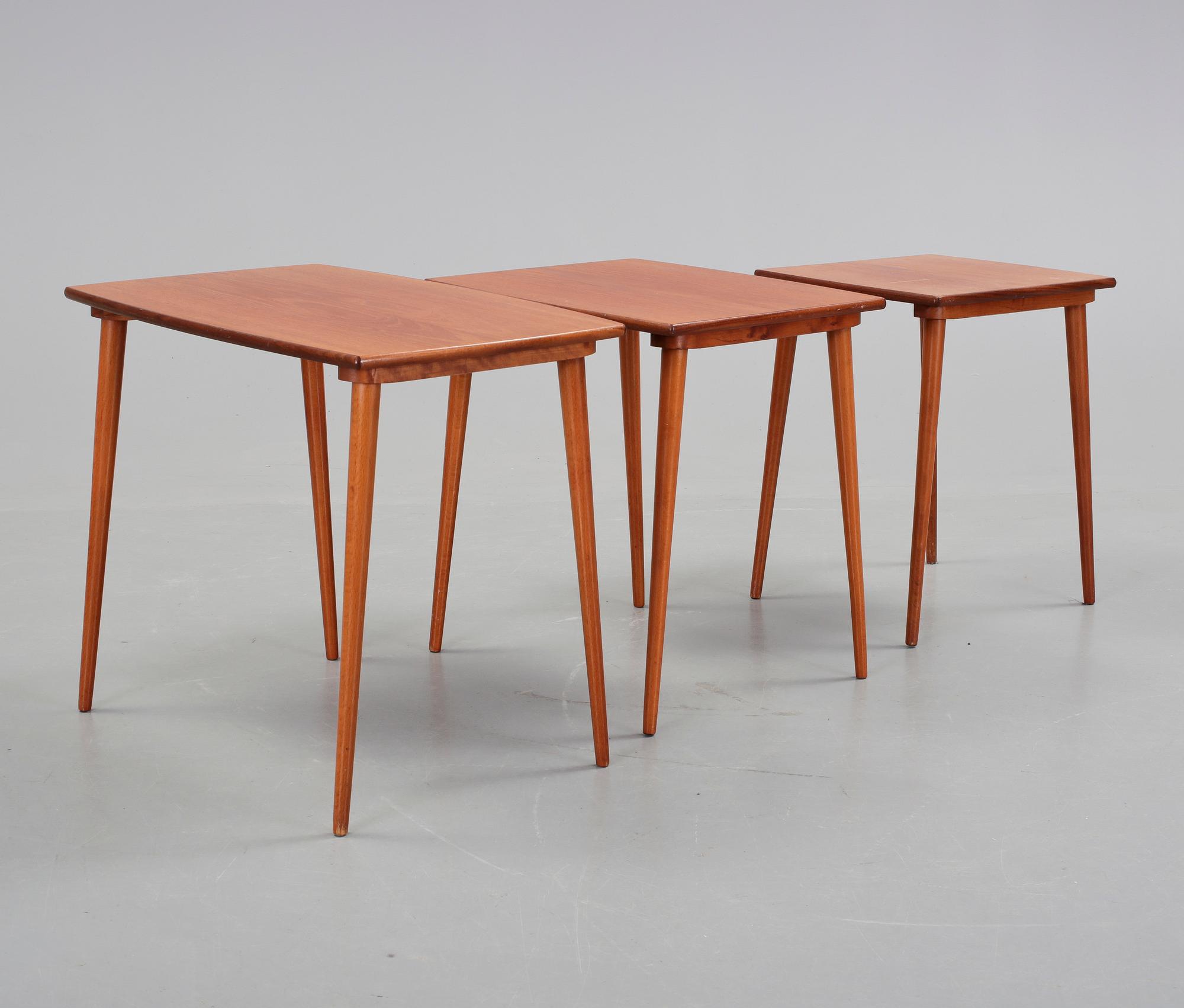 SATSBORD, 3 delar, 1960-tal.
