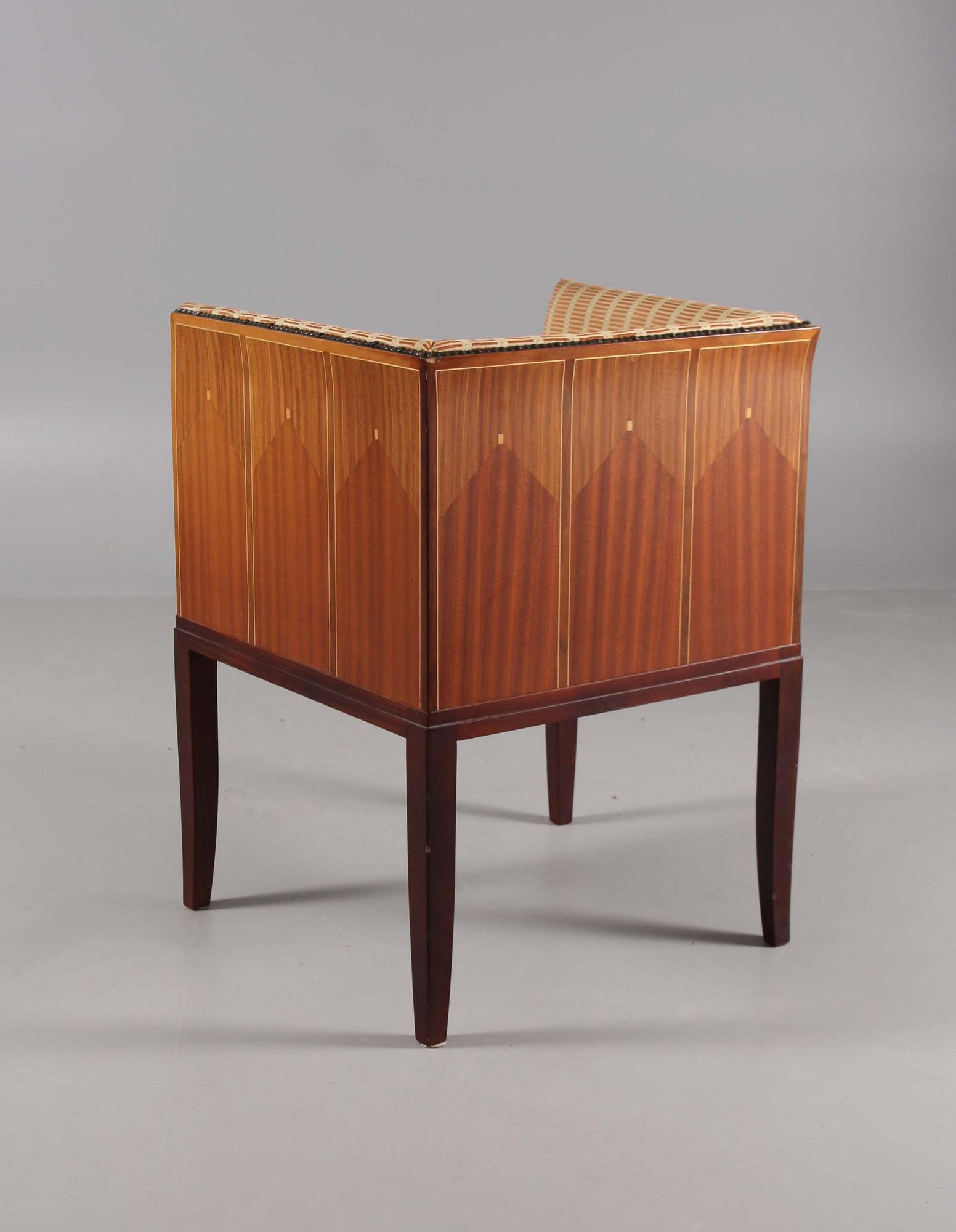 FÅTÖLJ, "Arm chair", Eliel Saarinen, Adelta Oy, Finland, 1980-tal.
