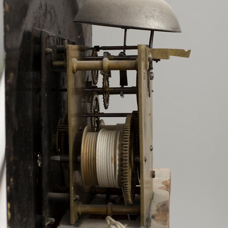 A 19th century English grandfather clock.