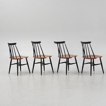 Ilmari Tapiovaara, a set of four 'Fanett' chairs, Edsbyverken, 1950's/60's.