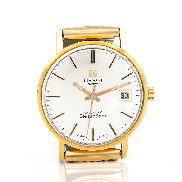 ARMBANDSUR, Tissot, 'Seastar Seven', 18K guldboett.