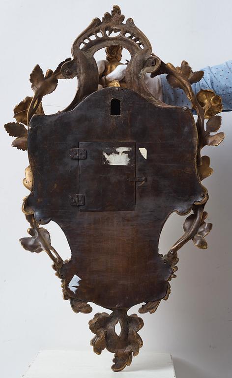 A Louis XV 18th century wall clock by the brothers Georges or Edme Causard (clockmakers in Paris 1770's/80's.