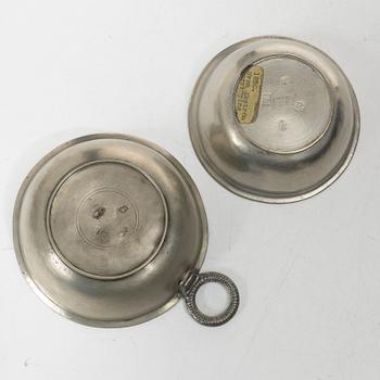 Bowls/ladles, 9 pcs, various masters.