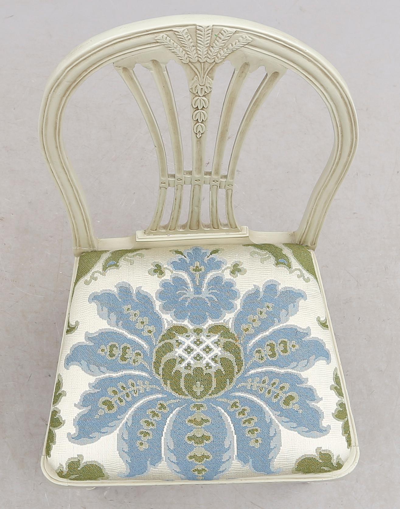 STOL, sengustaviansk, omkring år 1800.