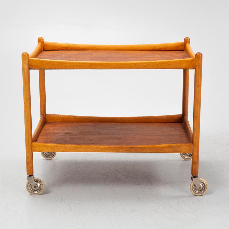 A serving trolley, 1960's.