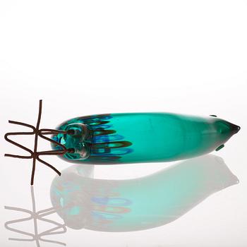 An Alessandro Pianon 'Pulcino' glass bird, Vistosi, Italy, 1960's.