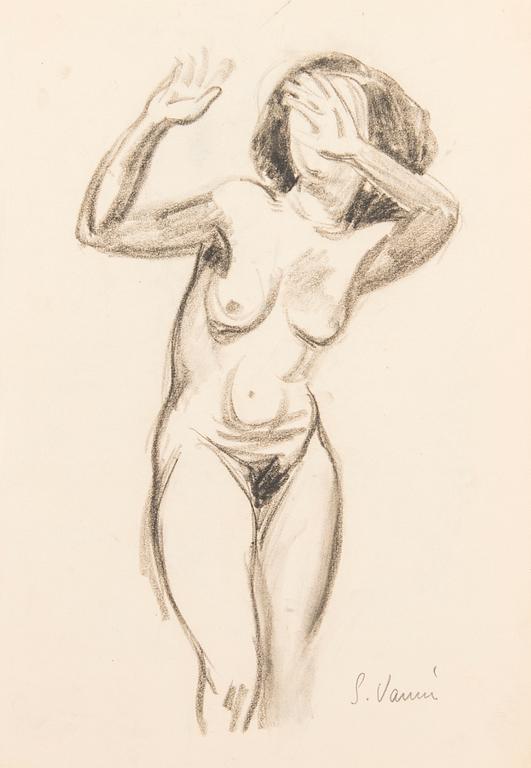 Konstnärsmapp med arbeten av olika finska konstnärer, 1944.