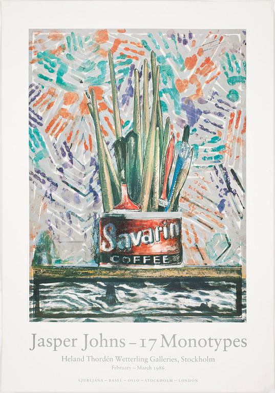 UTSTÄLLNINGSAFFISCHER, 4 st, 1900-talets andra hälft.