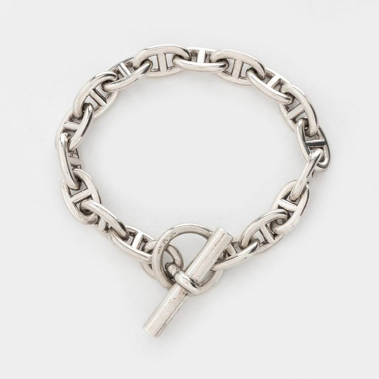 Hermès, armband, "Chaîne d'Ancre", Sterling silver.