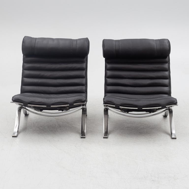Arne Norell, a pair of "Ari" lounge chairs, Norell Möbler, late 20th century.