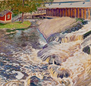 480. Väinö Blomstedt, RAPIDS IN NOORMARKKU.