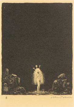 John Bauer, "Den lilla prinsessan och trollen".