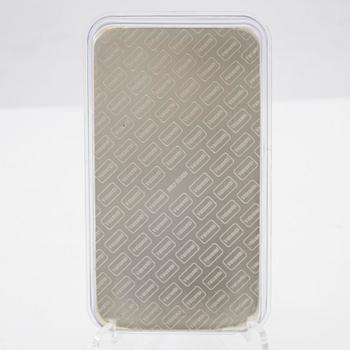 Silvertacka 1kg 999 Valcambi Suisse.