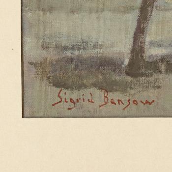 Sigrid Bensow, “Piazza i Taormina”.