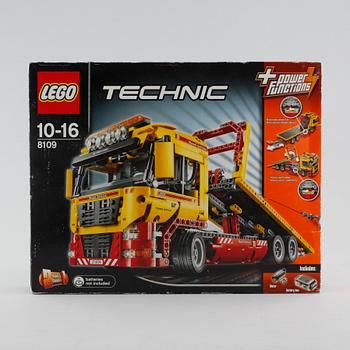 LEGO, TECHNIC, "Flatbed truck" 8109, Denmark, 2011.