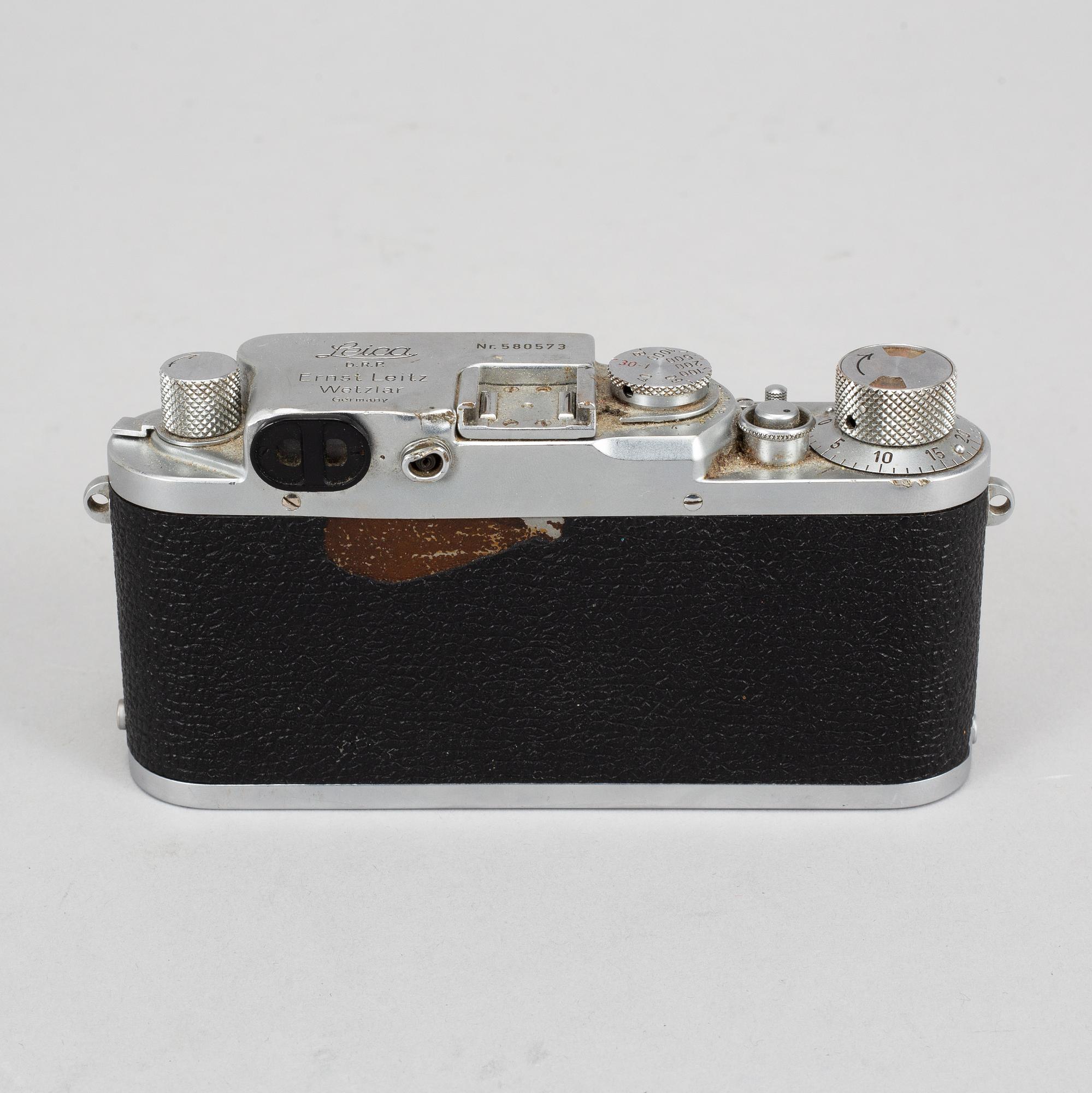 Leica IIIf, "Black Dial", 1951-52, chrome.