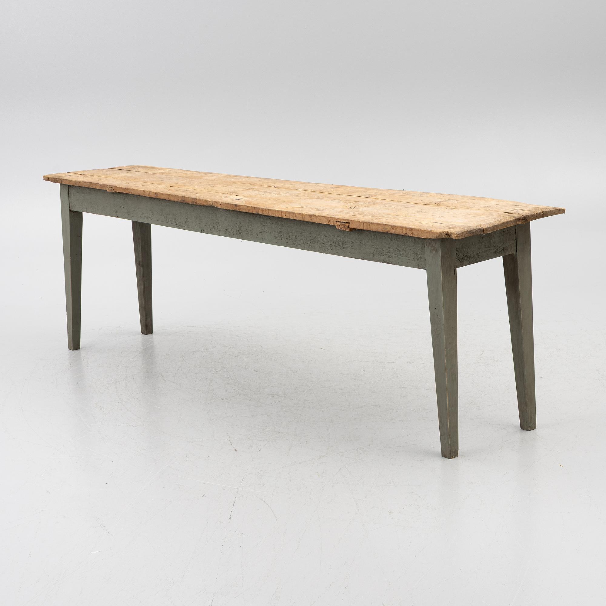 An 18th century table.