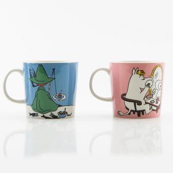 Mugs 8 pcs Moomin characters/ Moomin Arabia Finland.