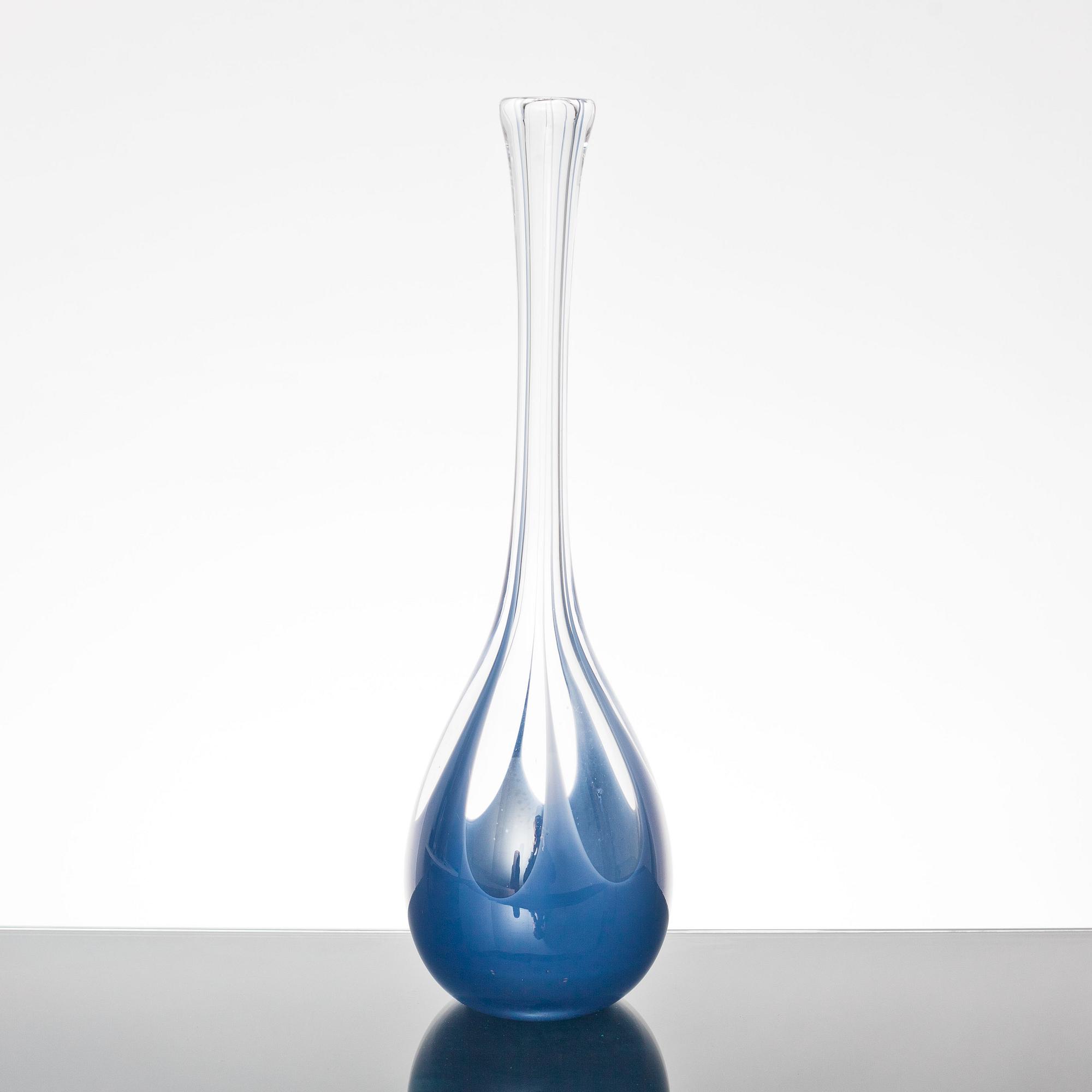 VAS, glas, Vicke Lindstrand, Kosta, sign Kosta LH 1193.