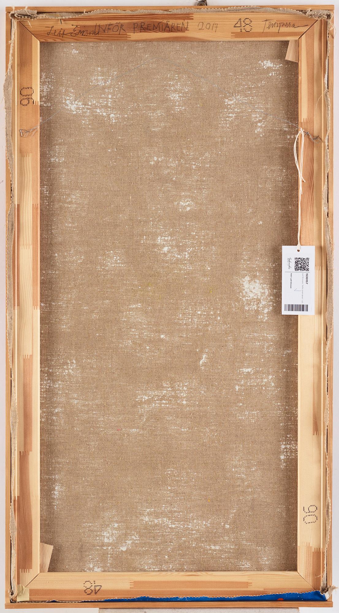 Leif Ericson, "Inför premiären".