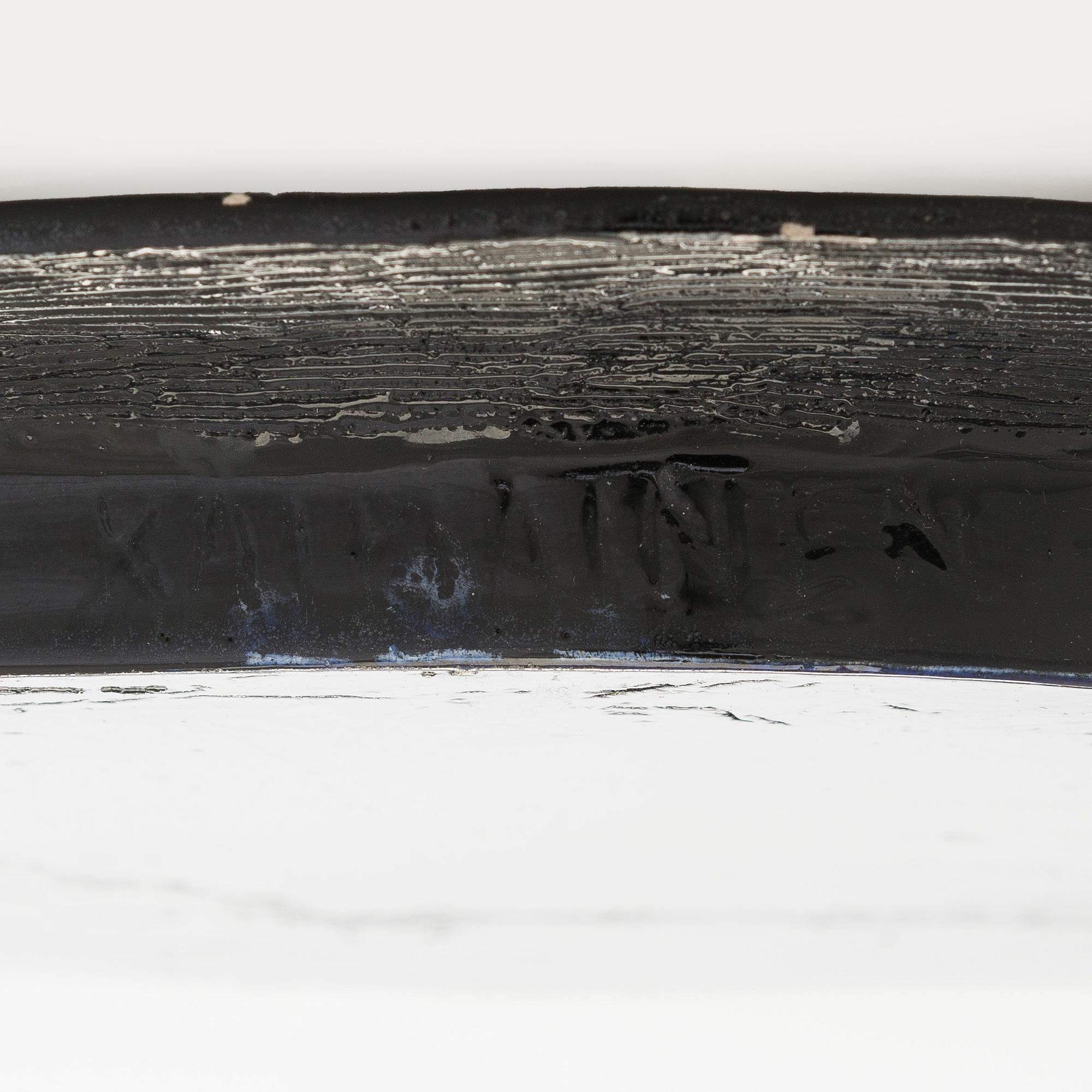 Birger Kaipiainen, dekorationsfat, stengods signerat Kaipiainen.