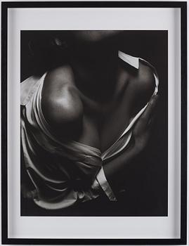 Albert Watson, “Charlotte in Prada Blouse, Milan, Italy, 1989”.