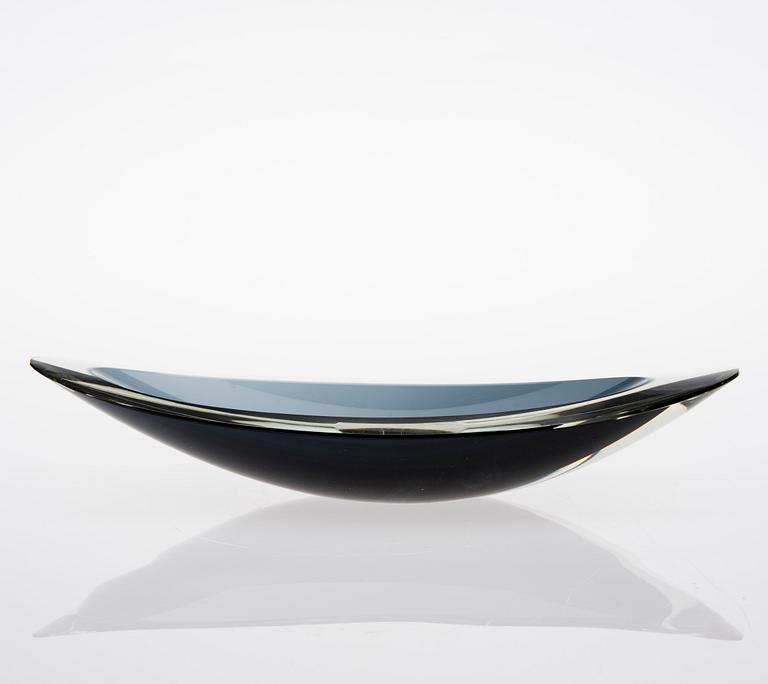 KAJ FRANCK, GLASS SCULPTURE. Lancet. Signed K. Franck, Nuutajärvi Notsjö -56.