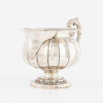 Kanna, silver, Gustav Möllenborg, Stockholm 1836.