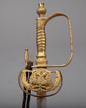 DRÄKTSVÄRD, Ryssland, ca 1900.