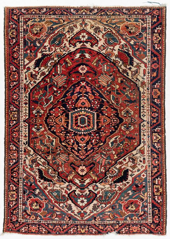 Carpet, semi-antique Chahamahal  Bakhtiari, approx. 220 x 155 cm.