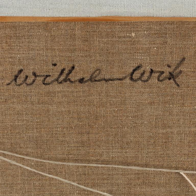 Wilhelm Wik, oil on canvas, signed verso.