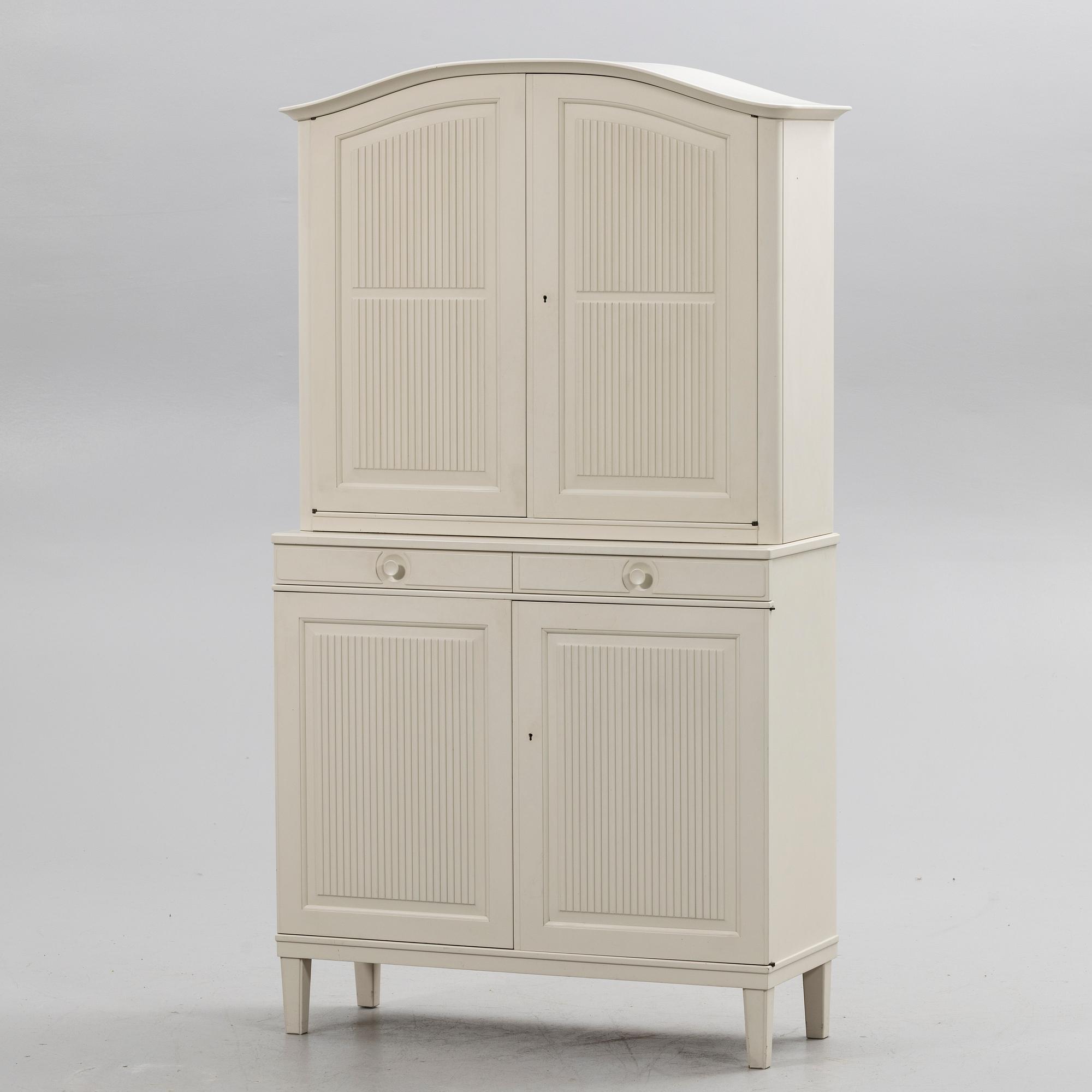 Carl Malmsten, Cabinet, "Herrgården", Svenska Möbelfabrikerna Bodafors, second half of the 20th century.