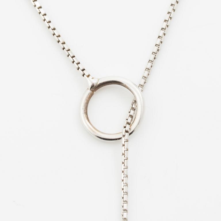 Collier, Gucci 18K vitguld.