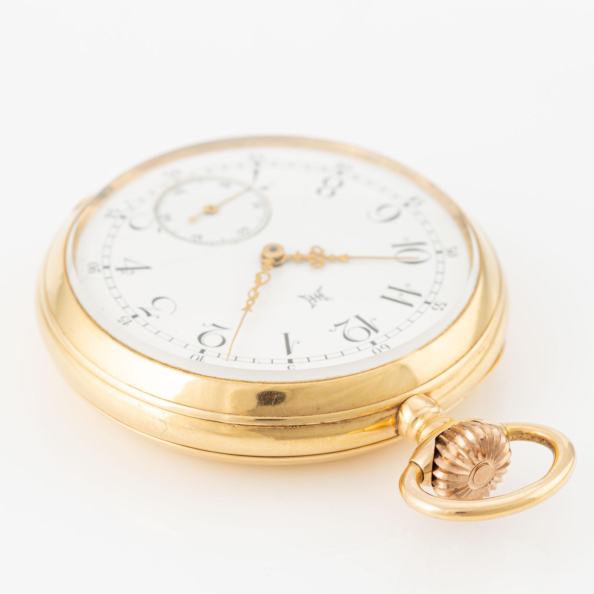 Halda, pocket watch, 50.5 mm.