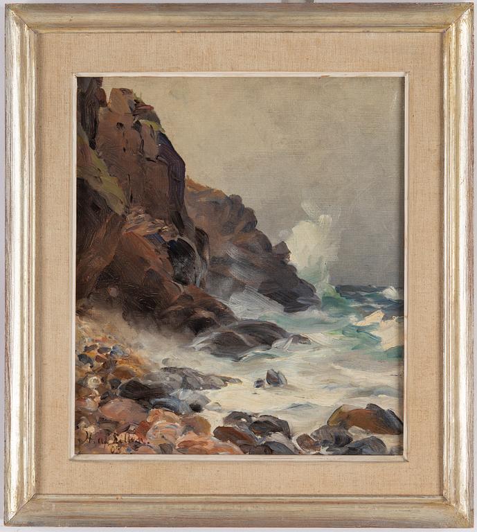 HERMAN AF SILLÉN, oil on canvas, signed och dated (19)03.