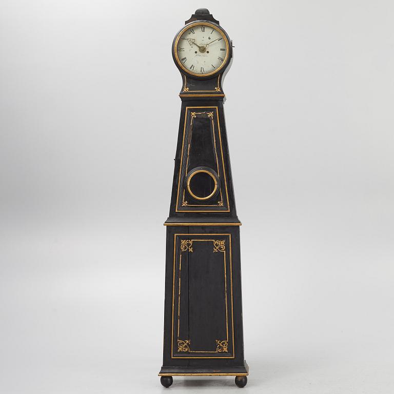 A longcase clock by O. Malmström, first part of the 19th century.