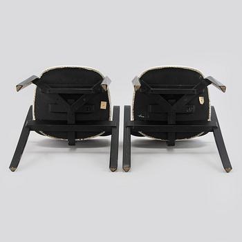 Ilmari Tapiovaara, a set of six 1960s 'Aslak' armchairs for Asko, Finland.