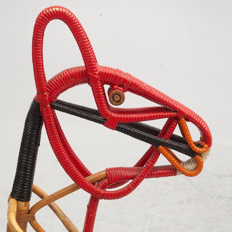 E.V.A. Nissen & Co, rocking horse, Denmark 20th century.