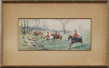 ANNA PALM DE ROSA, gouache, signerad.